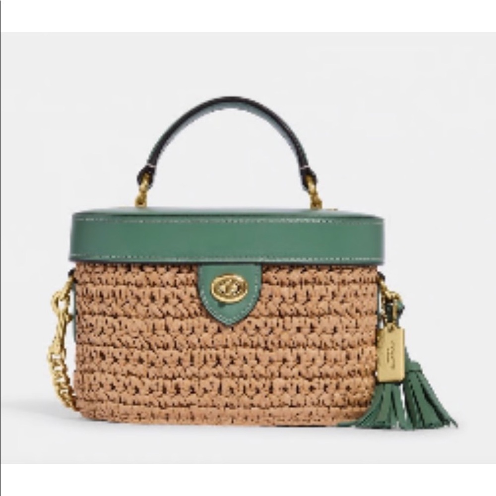 Coach Kay Crossbody Purse (new) washed green - Picture 3 of 12